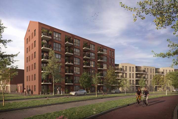 Wohnung in der Burgemeester van Dijkesingel 218-E, Gouda - Zu vermieten