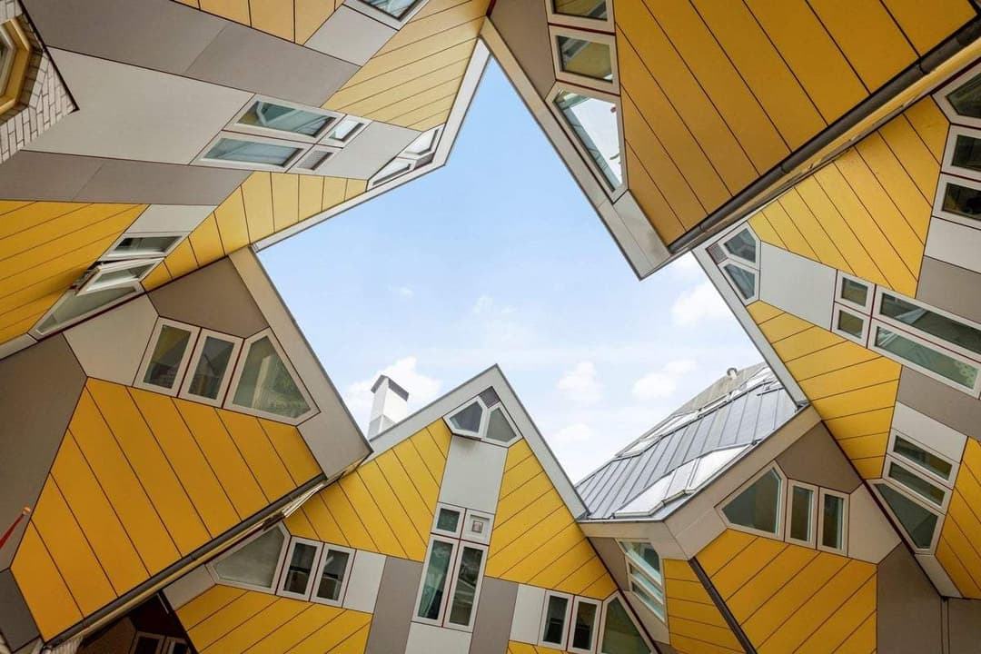 Cube House Flat Overblaak, Rotterdam - For Rent