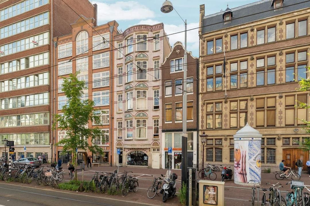 Flat Nieuwezijds Voorburgwal, Amsterdam - Te Huur