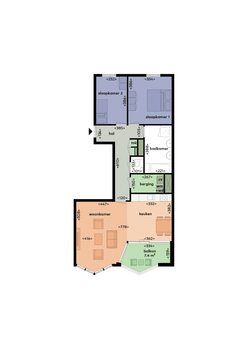 Parijsboulevard 117, Utrecht - Wohnung