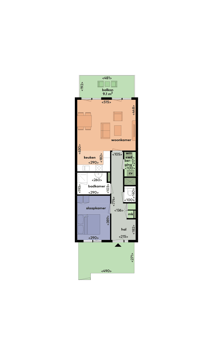 Wohnung Brusselplein 153, Utrecht - Zu Vermieten