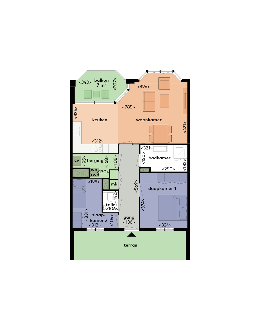 Appartement Wenenpromenade 94, Utrecht - Te Huur