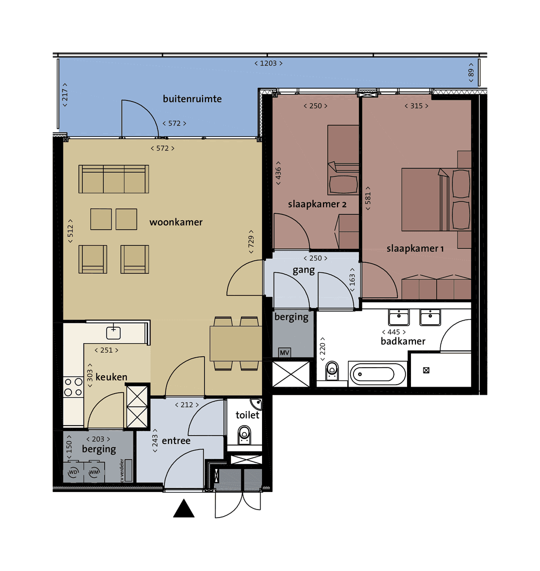 Appartement Lovensdijkstraat 11 B18, Breda - Te Huur