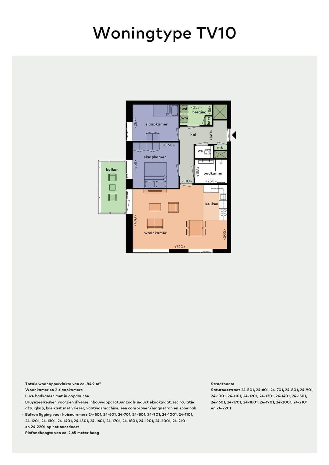 Saturnusstraat 24 701, 's-Gravenhage - Te huur