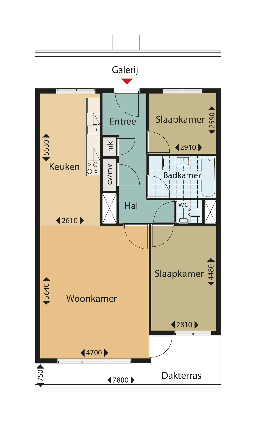 Appartement Slachthuisstraat 159, 's-Gravenhage - Te Huur