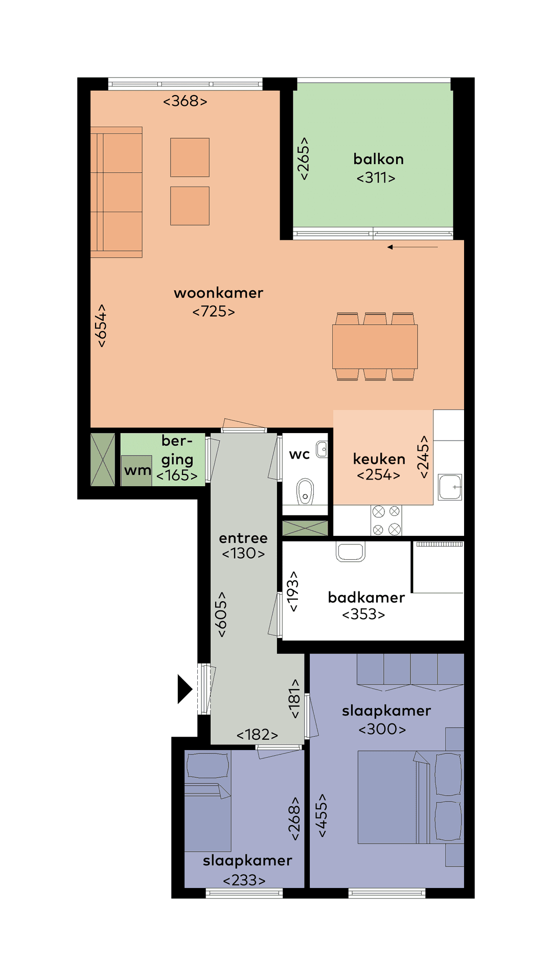 Appartement Vesta 37, Purmerend - Te Huur