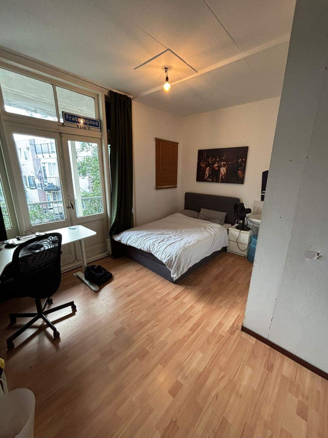Habitación sin alfombra en alquiler - Duivenvoordestraat, Rotterdam