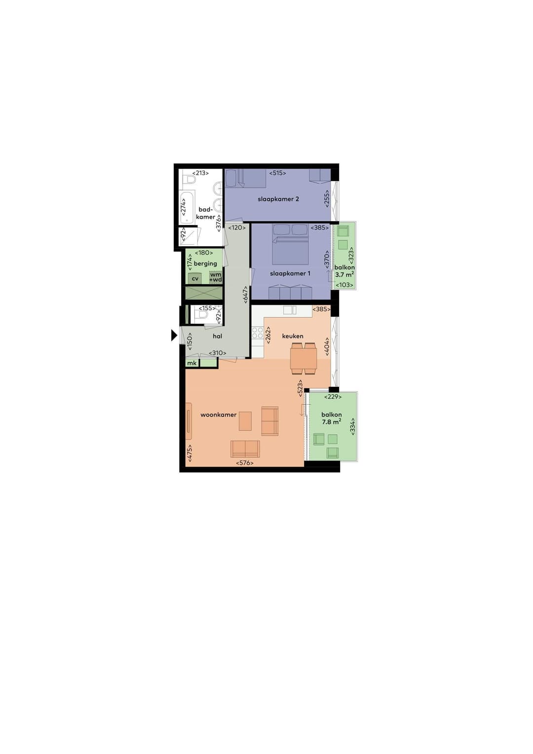 Wohnung Parijsboulevard, Utrecht - Zur Miete