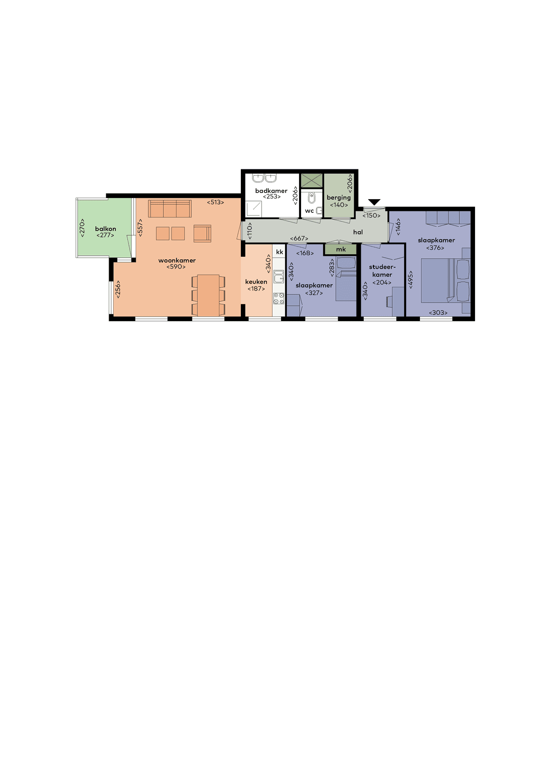 Appartement Ottho Heldringstraat 334, Amsterdam - Te Huur