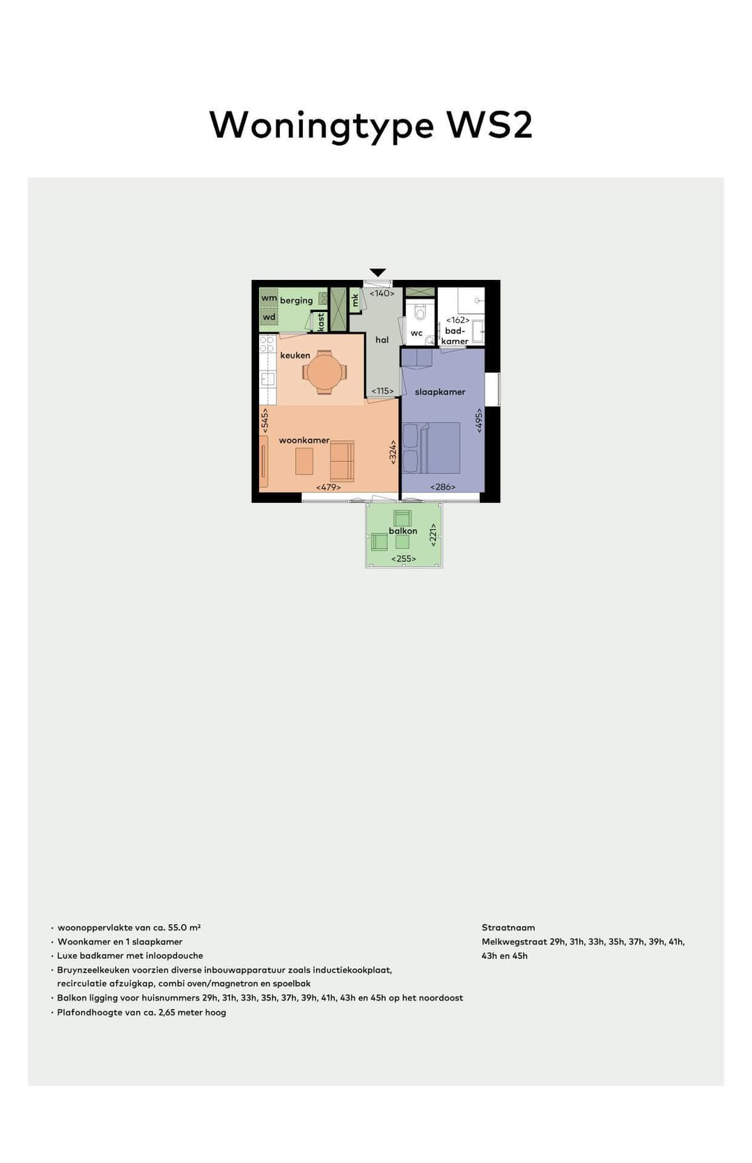 Appartement Melkwegstraat 31 H, 's-Gravenhage - Te Huur