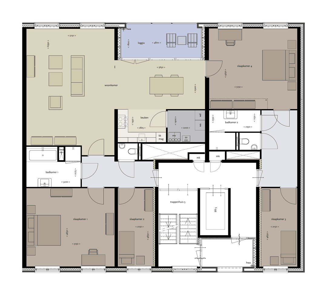 Appartement Hart Van Brabantlaan 98 Tilburg - Te Huur