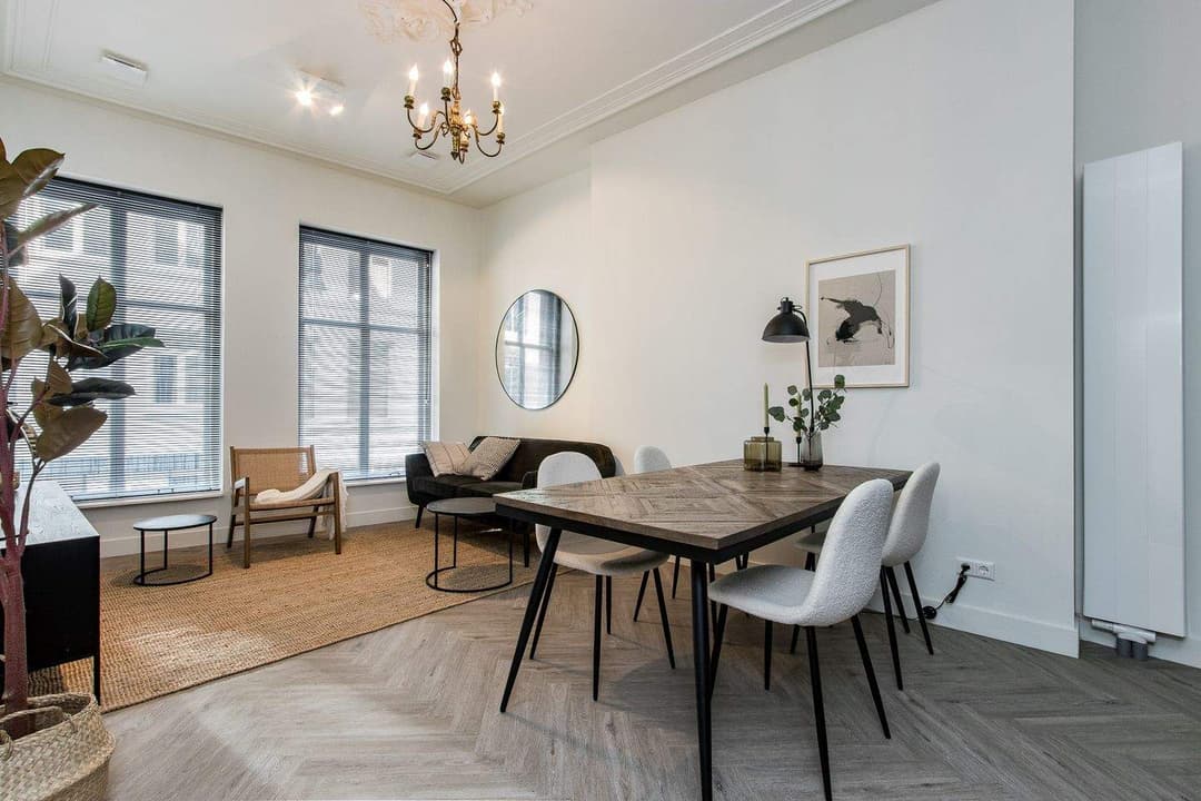 Appartement Loft Visstraat 2-F, Den Bosch - Séjour Court