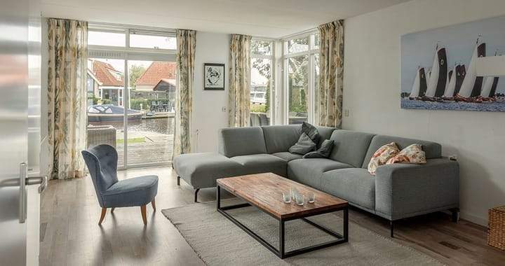 Freizeitwohnung am Wasser in Grou, Friesland - Zu vermieten