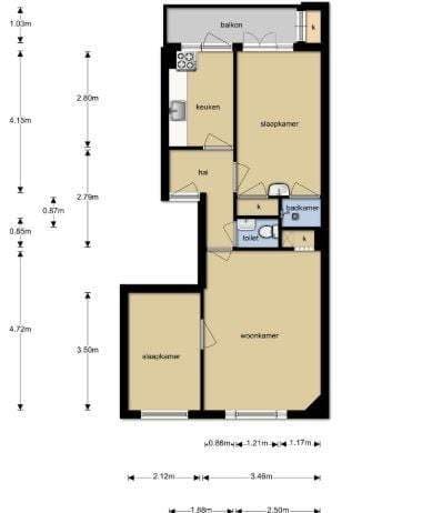 Appartement Willem de Zwijgerlaan, Amsterdam - Te huur