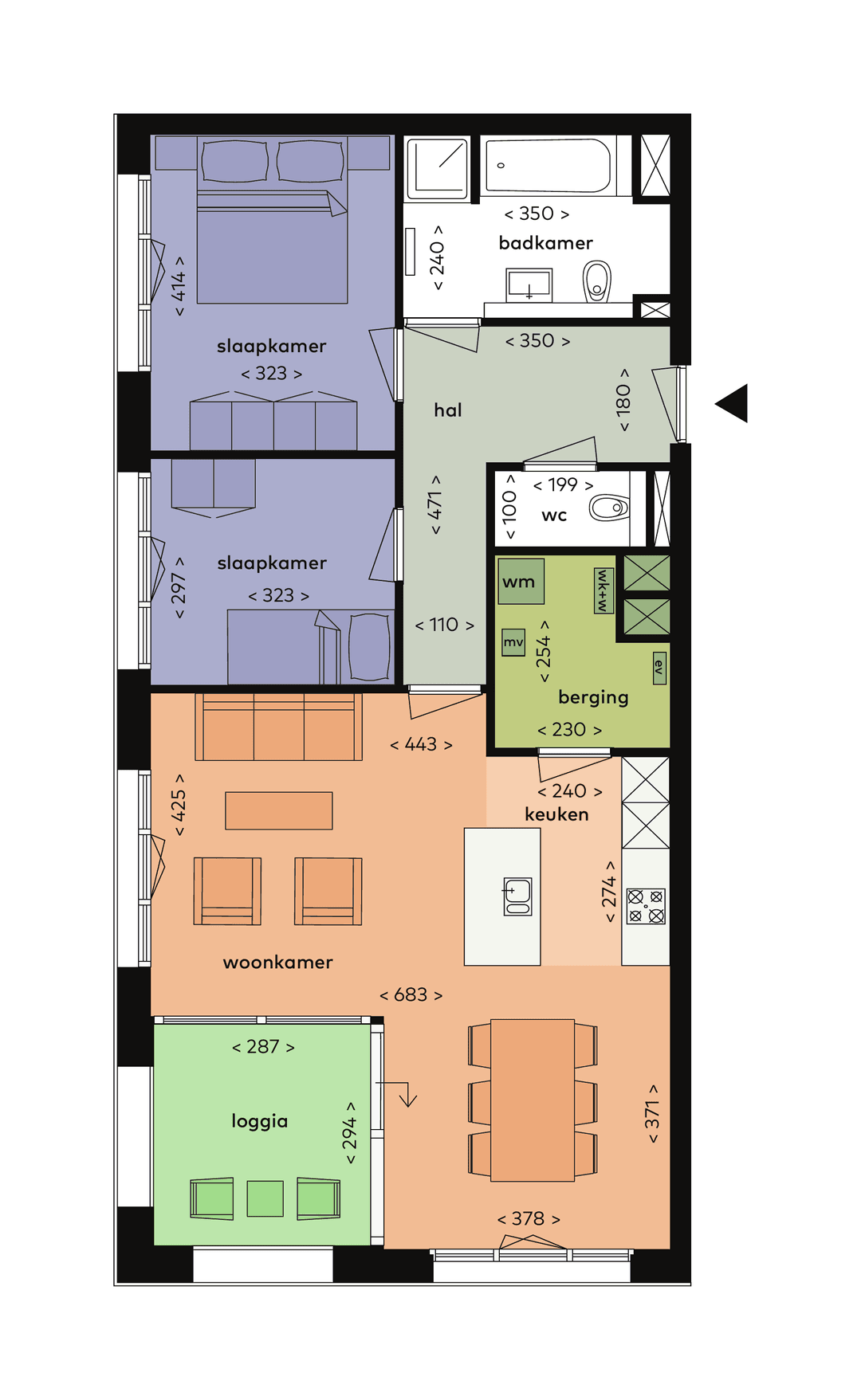 Apartment Hofvijver 149, 's-Hertogenbosch - For Rent