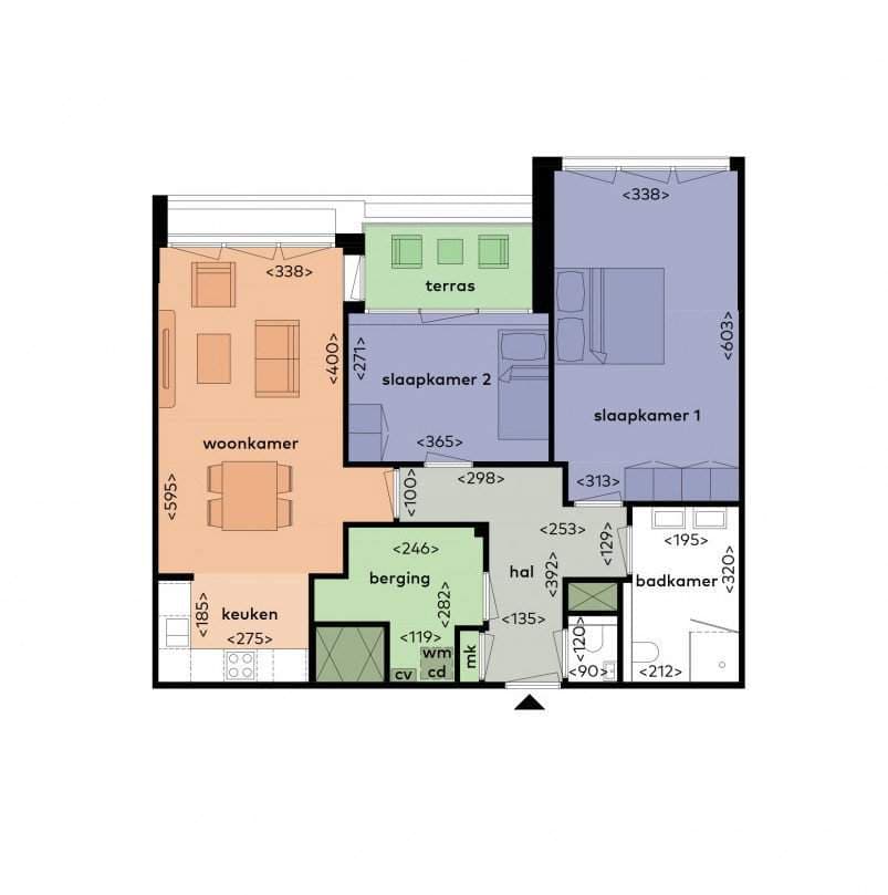 Appartement Joan Muyskenweg 4 H5, Amsterdam - Te Huur