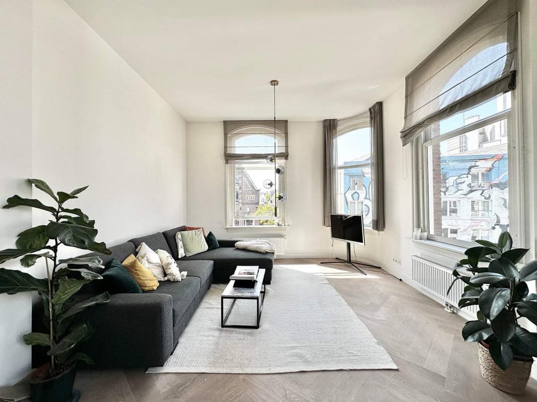 Möbliert 2-Zimmer-Wohnung an der Spuistraat, Amsterdam
