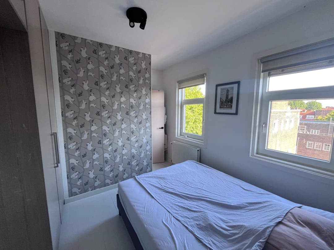 Chambre Meublée Karel du Jardinstraat, Amsterdam - À Louer