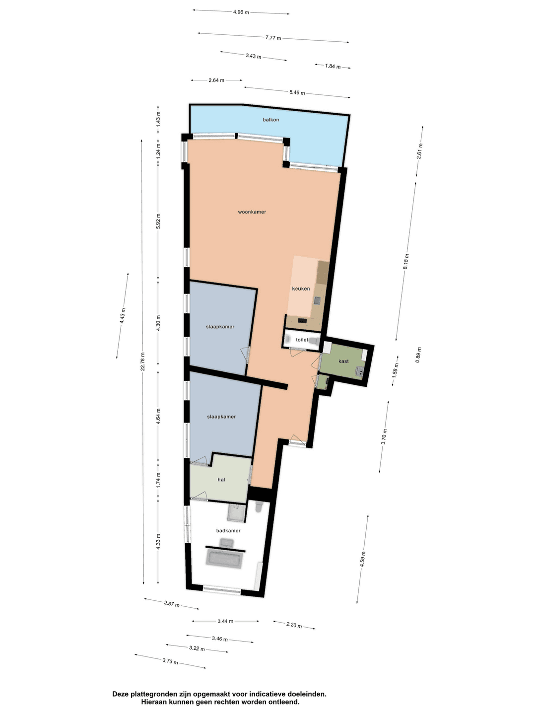 Appartement Ien Daleshof 3, Rotterdam - Te Huur