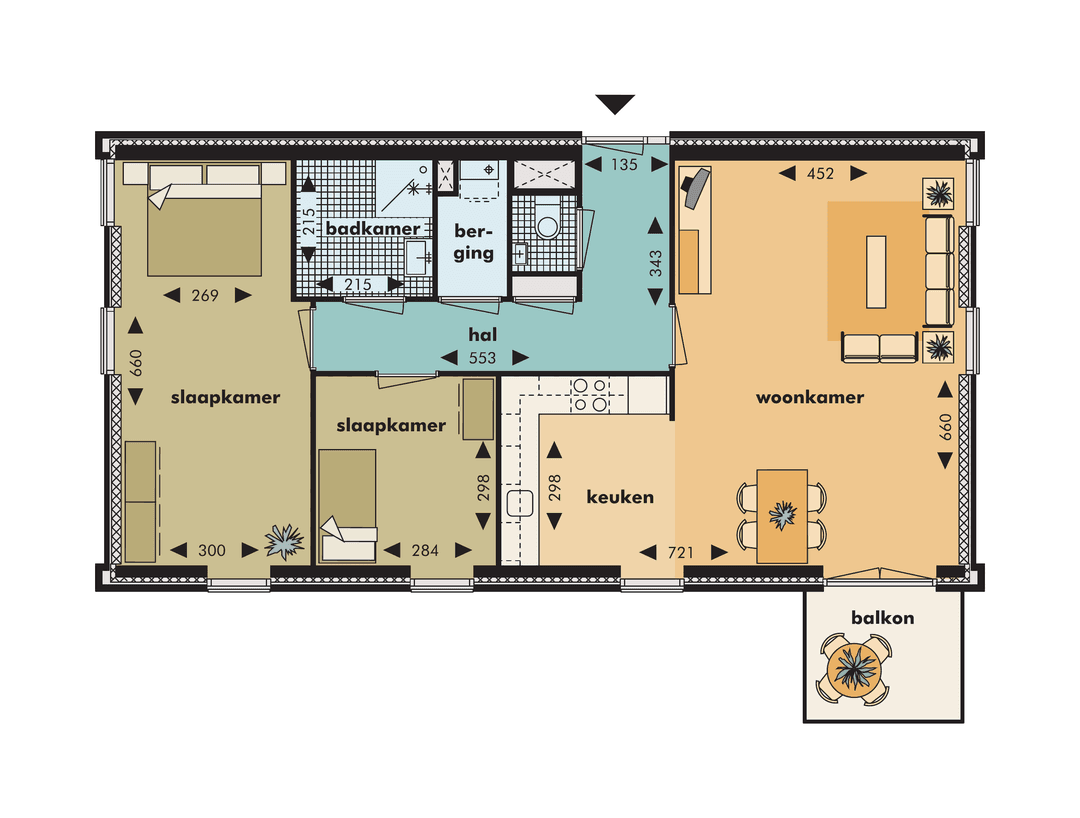 Appartement Haendelplein, Nieuw-Vennep - Te Huur