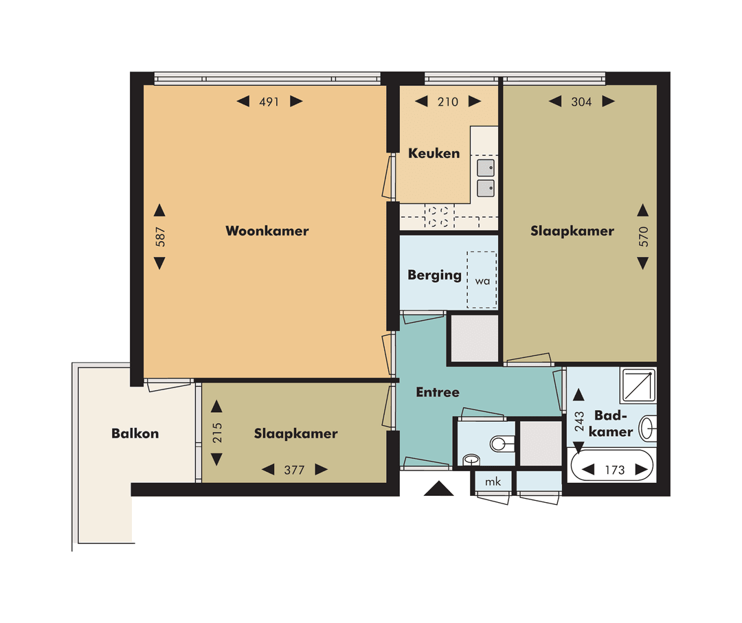Apartamento Schouwburgring 491, Tilburg - En Alquiler