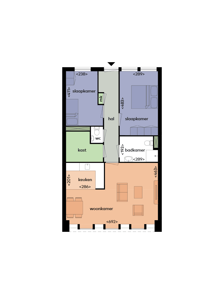 Appartement V.o.c.-plein 81, Rotterdam - Te Huur