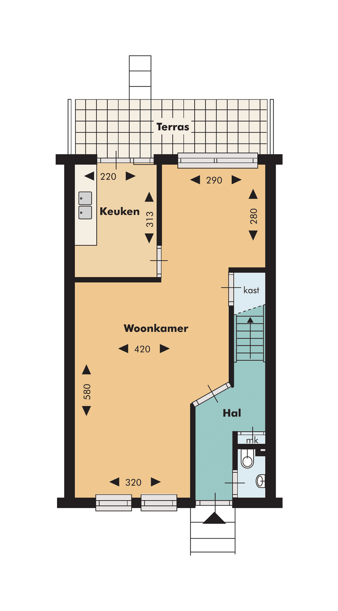 Slot Haamstedepad 1, Schiedam - À Louer