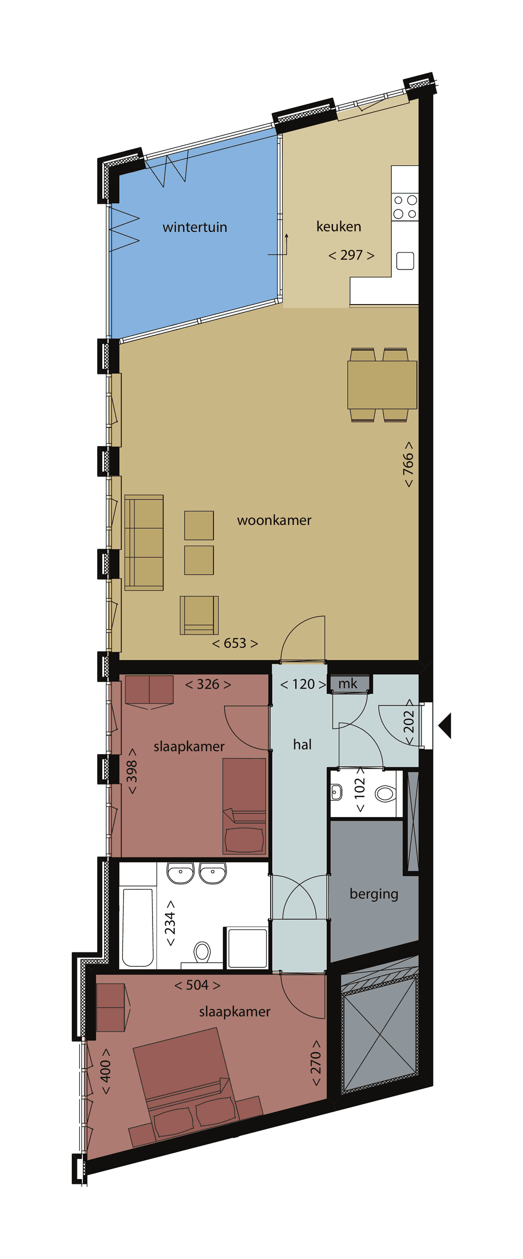 Appartement Terheijdenstraat 78, Breda - À Louer
