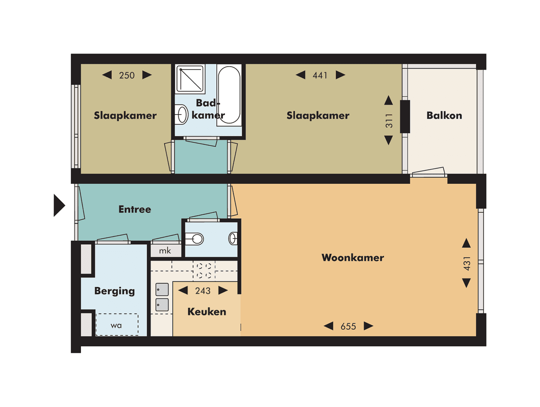 Appartement Schouwburgring 467, Tilburg - À Louer