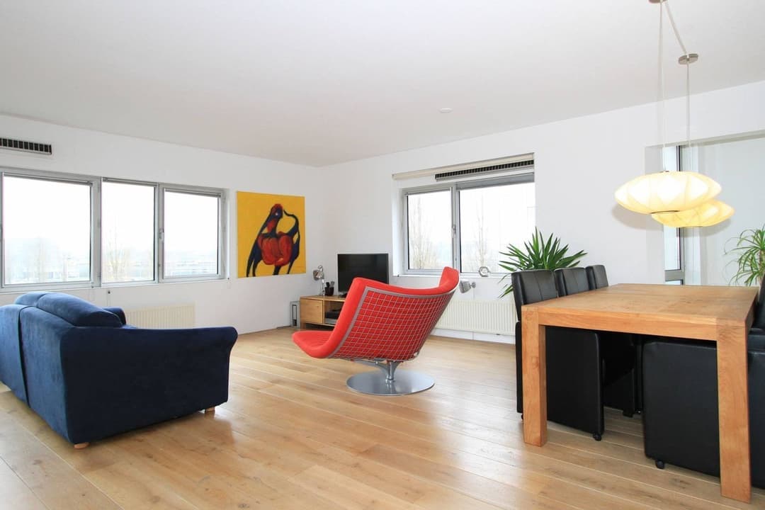 Appartement Moderne de 3 Chambres à Rietlandpark, Amsterdam - À Louer