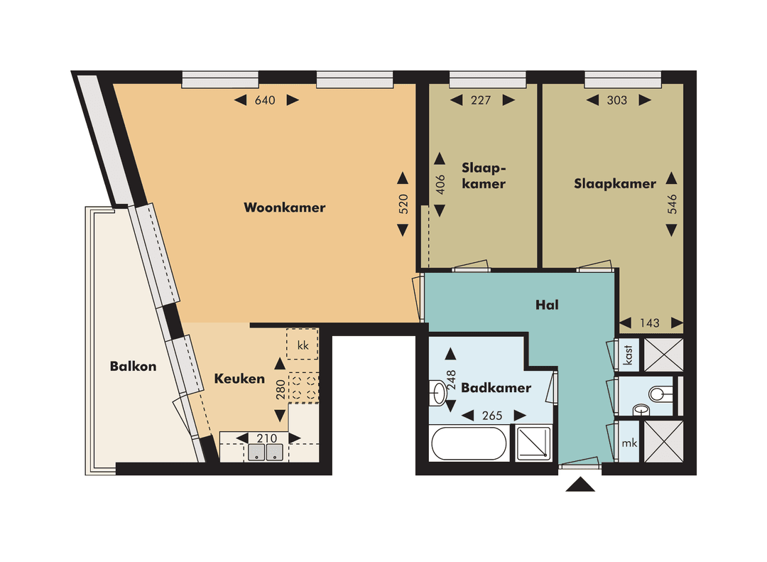 Appartement Admiraliteitskade 206, Rotterdam - À Louer