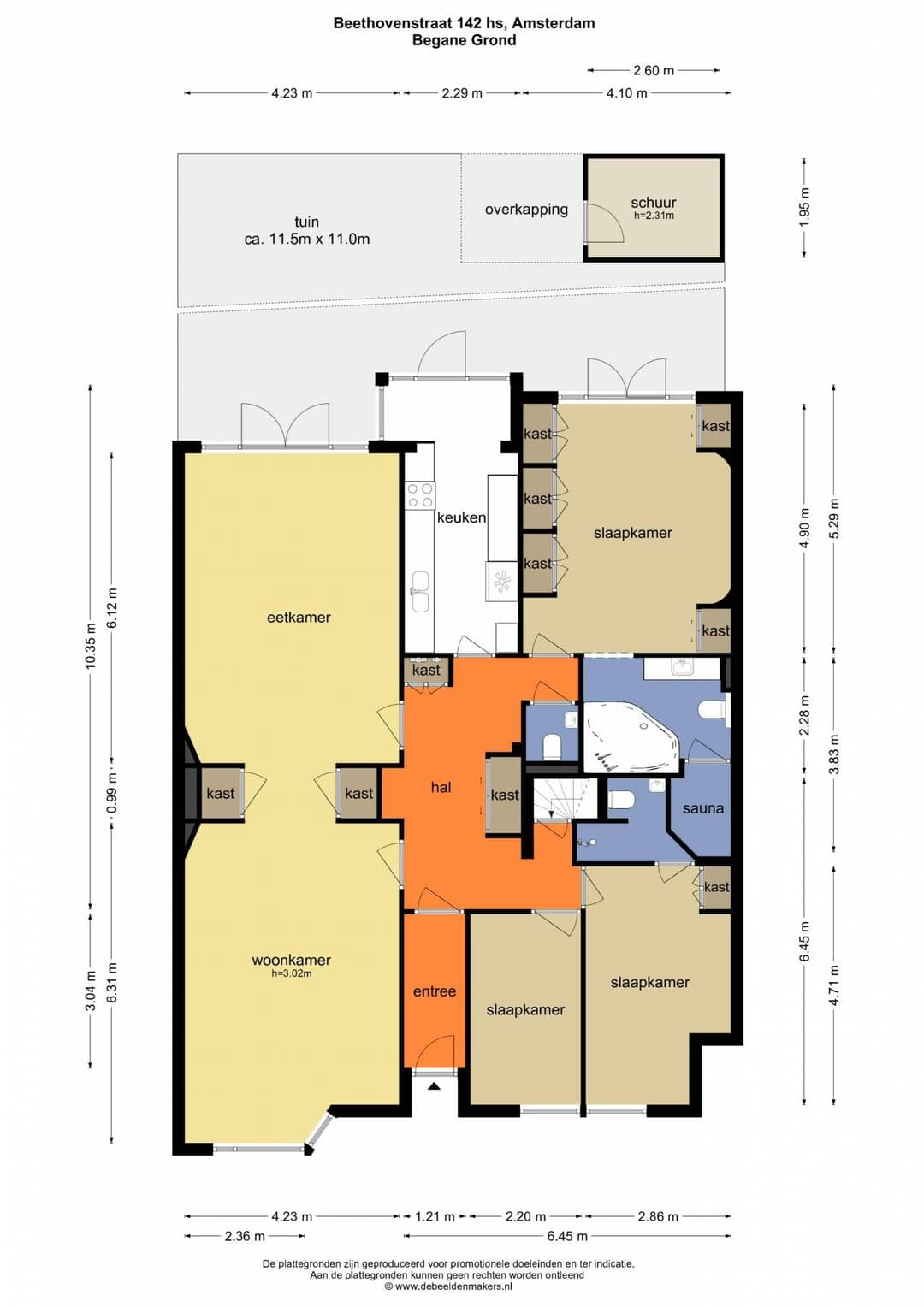 Appartement Beethovenstraat 142, Amsterdam - À Louer