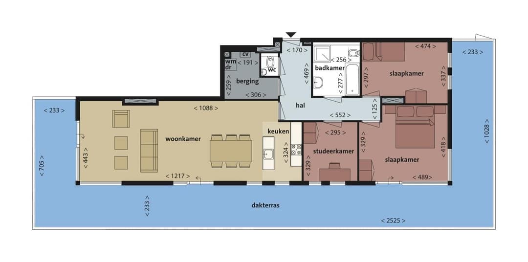 Penthouse Goudsbloemvallei 775, Den Bosch - For Rent