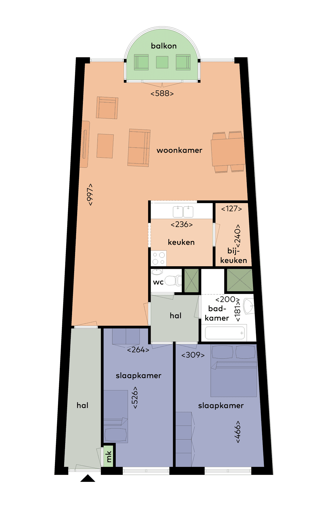 Appartement Westwijkplein 14, Amstelveen - À Louer