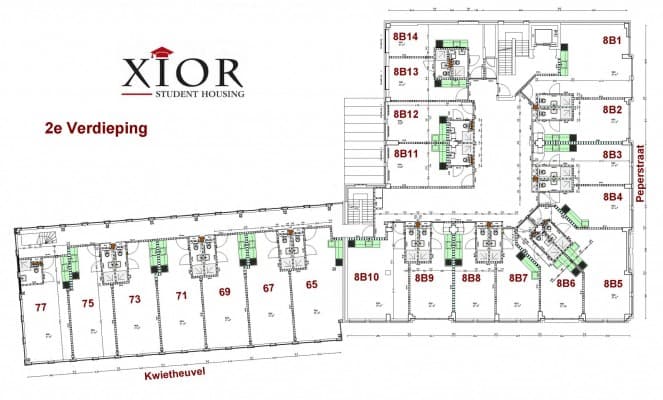 Premium Studio Peperstraat 8, Venlo - Zu Vermieten