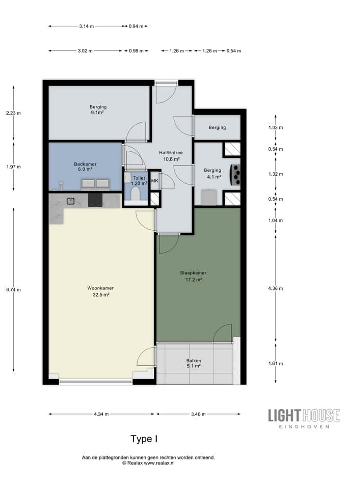 Appartement Machinekamerplein 32 086, Eindhoven - À Louer