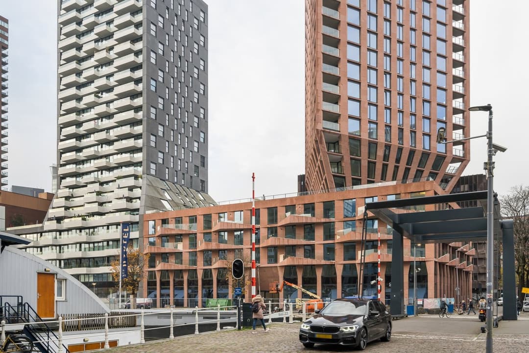 Luxuriöse 3-Zimmer-Wohnung in der NieuwWijnhaven 65-C, Rotterdam - Zu Vermieten