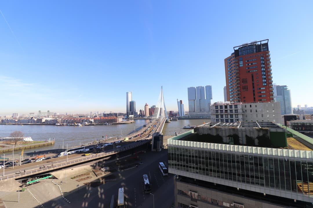 Apartamento de 2 Habitaciones en Hoge Heren, Gedempte Zalmhaven, Rotterdam - En Alquiler
