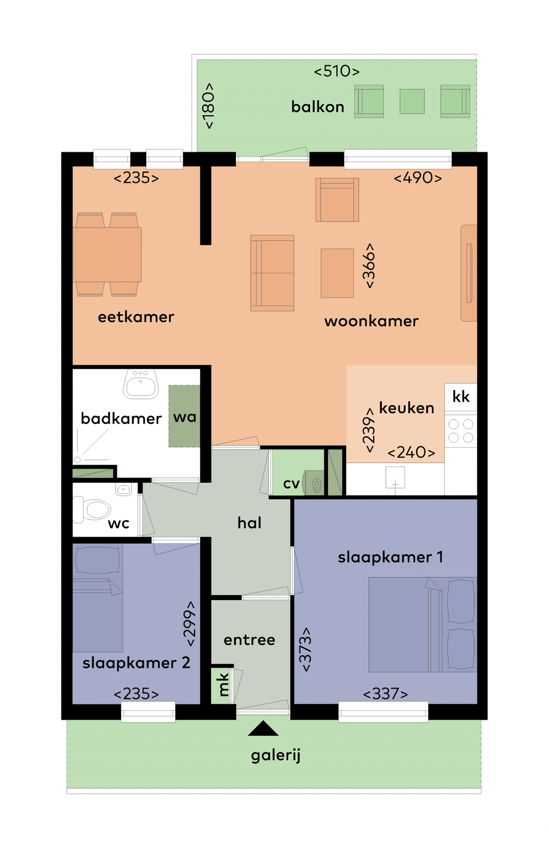 Appartement Elia Kazanstrook 100, Zoetermeer - À Louer
