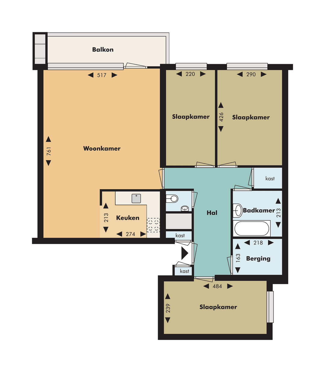 Appartement Opwettensemolen 84, Eindhoven - À Louer