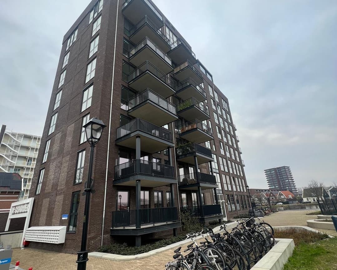 Luxe 2-slaapkamer appartement De Gashouder 39, Zaandam - Te huur