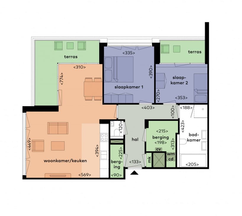 Wohnung Joan Muyskenweg 6 G1, Amsterdam - Zu Vermieten