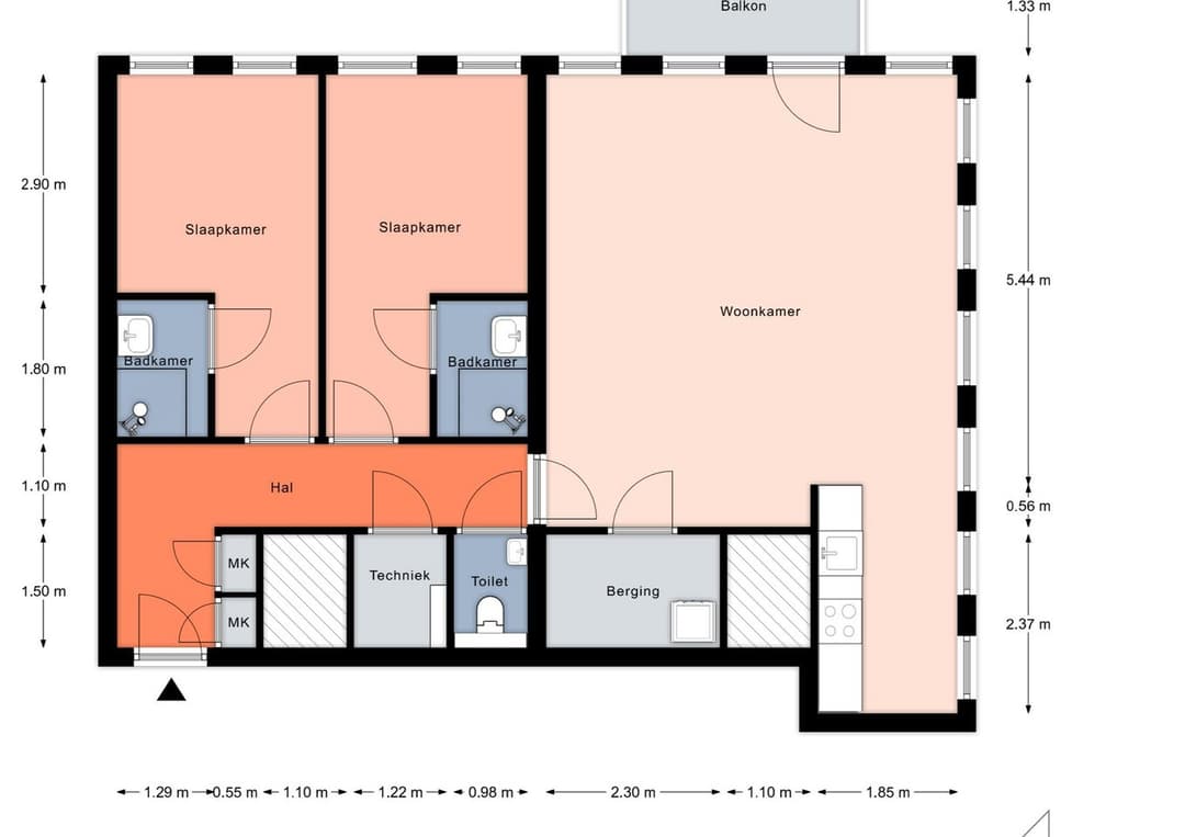 Wohnung Bodestraat 507, Almere - Zu Vermieten