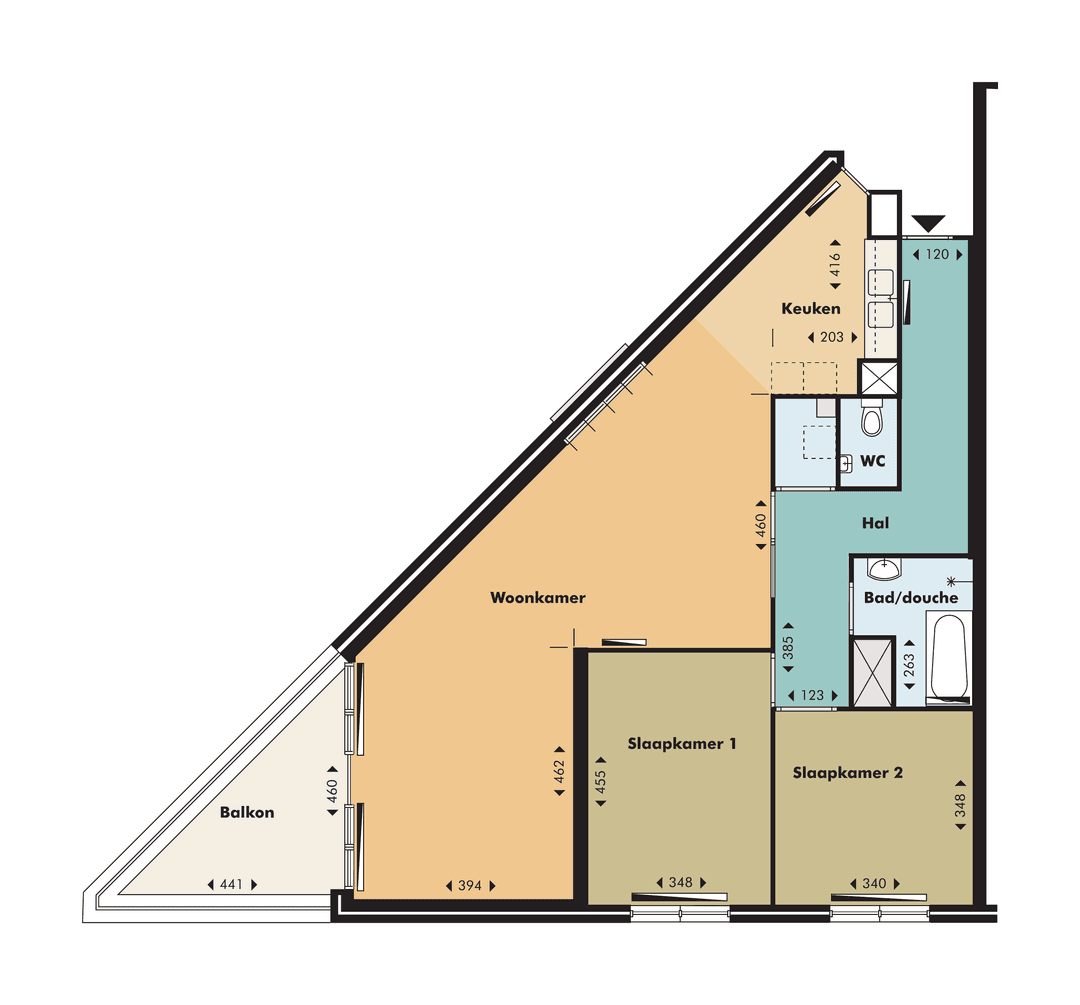 Appartement Peelstraat 105, Amsterdam - À Louer