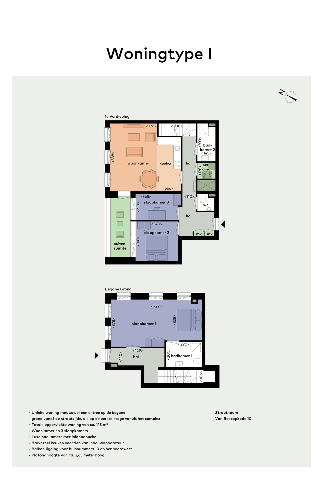 Maisonette Van Boecopkade 10, 's-gravenhage - À Louer