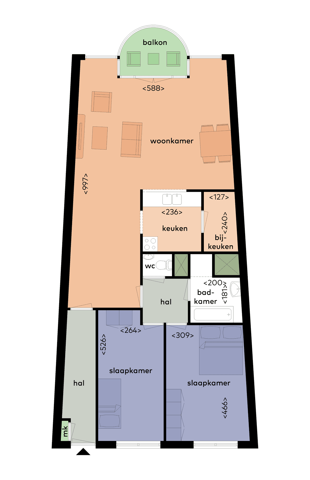 Appartement Westwijkplein 120, Amstelveen - À Louer