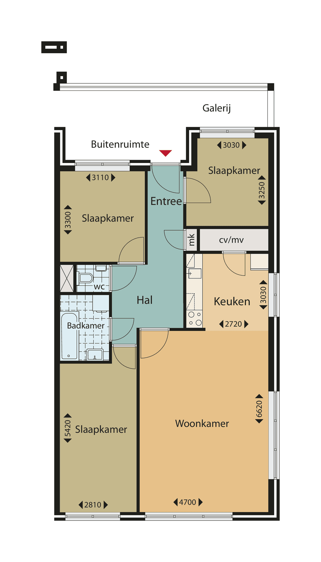 Appartement Slachthuisstraat 51, 's-Gravenhage - À Louer