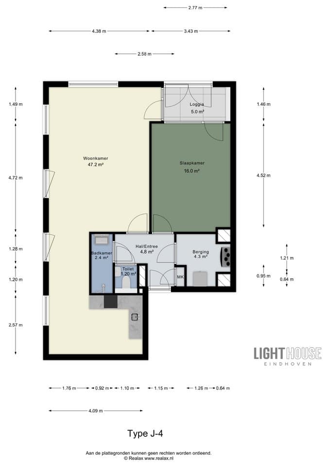 Appartement Machinekamerplein 32 153, Eindhoven - À Louer