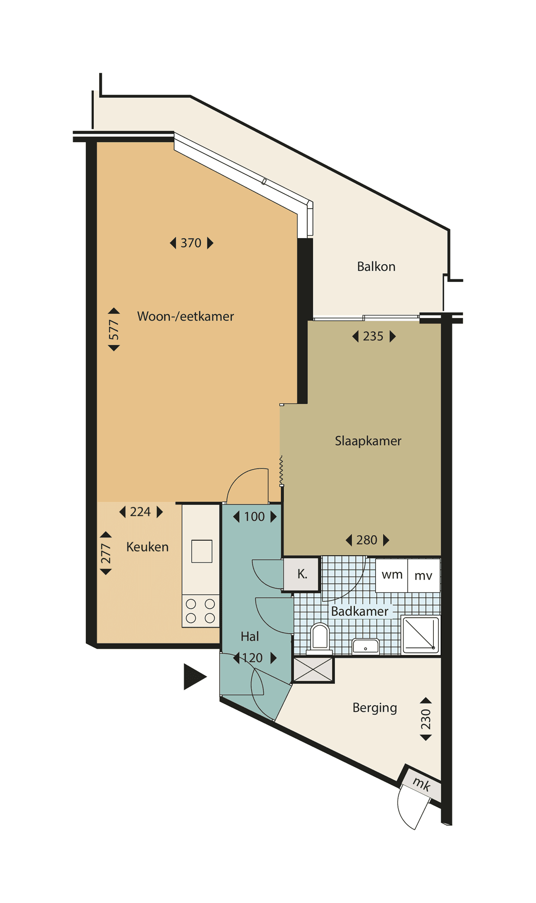 Appartement Hilvoordestraat 113, Rijswijk - À Louer