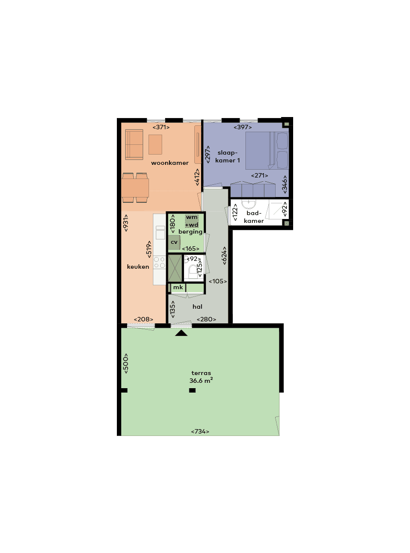 Appartement Brusselplein 103, Utrecht